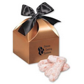 Raspberry Shortbread Cookies in Copper Gift Box